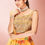 Thumbnail: Pure Organza Work A Line Wedding Lehenga in with Organza Work