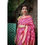 Thumbnail: The Soft Litchi Pink Banarasi Silk saree With Silver And Gold Zari Rich Pallu