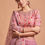 Thumbnail: Net Zari Badia Dorland Threads Embroidery work A Line Wedding Lehenga