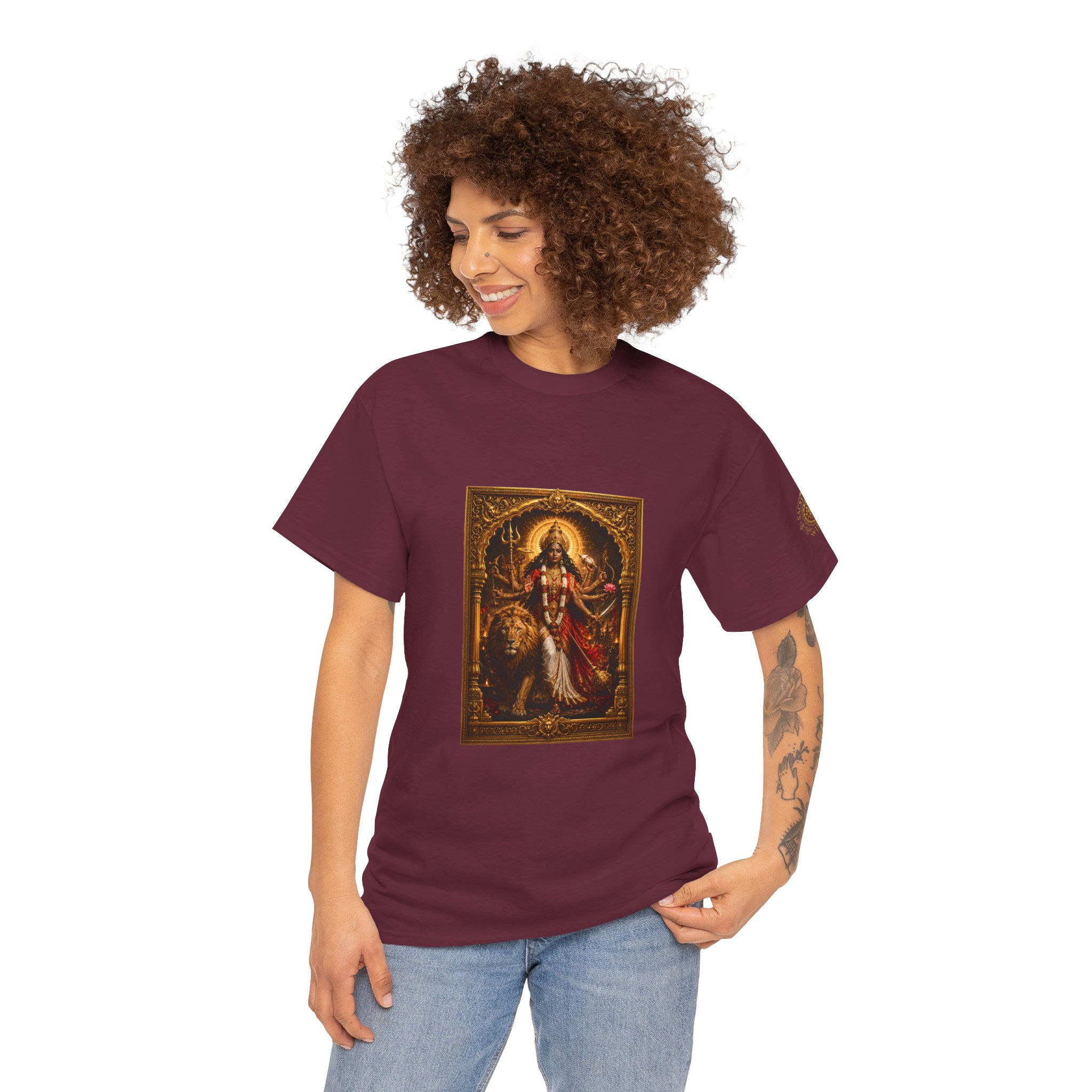 Sacred Deva Wisdom™ — Durga Devotional Tee