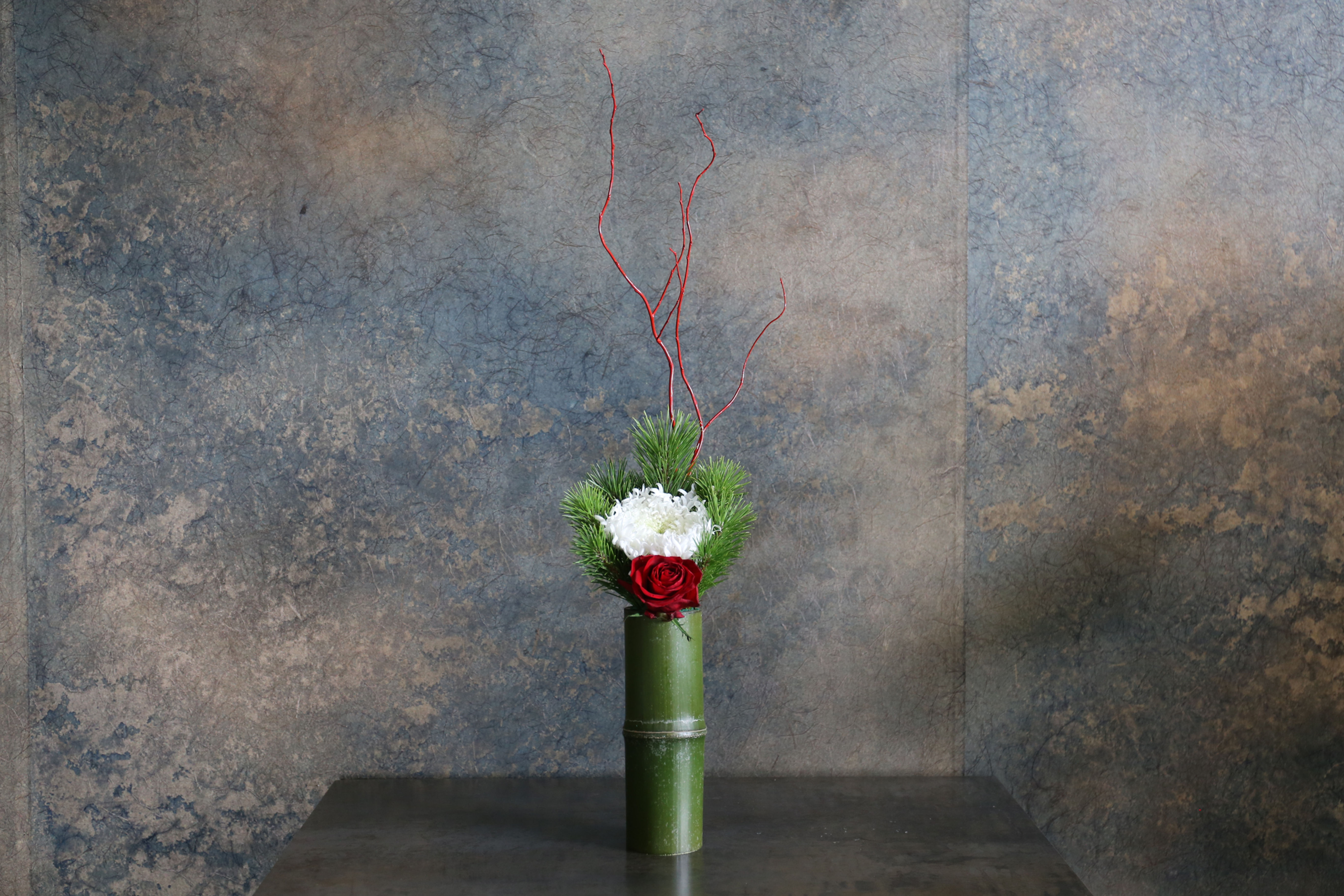 お正月アレンジ 不知火 小