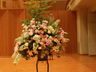 会場生け込み