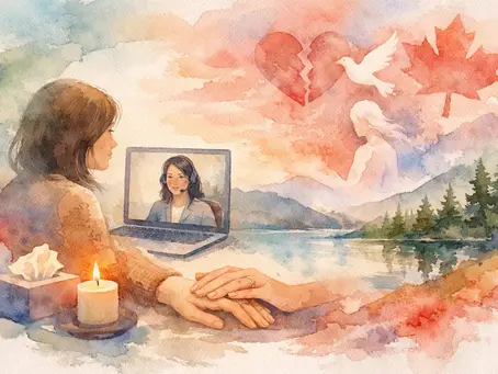 Virtual Grief Counselling Canada: What Helps
