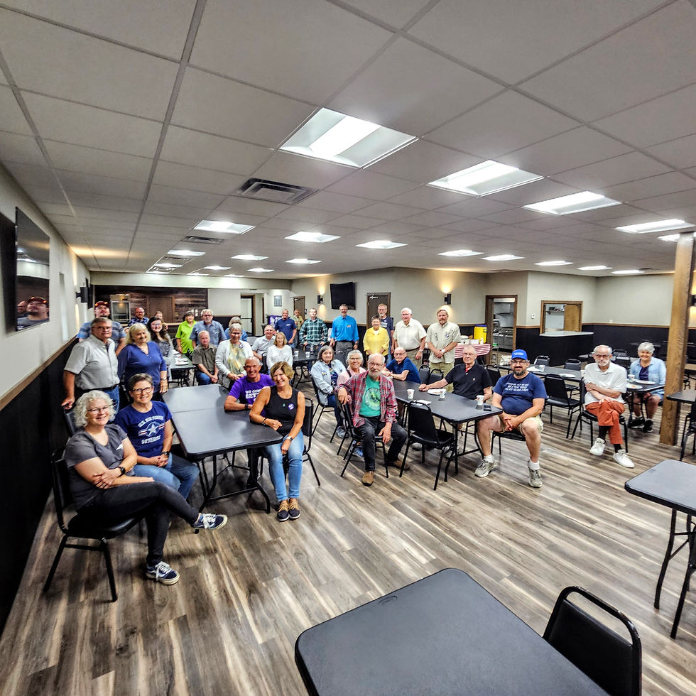 Community Fish Fry in Barnesville, MN.