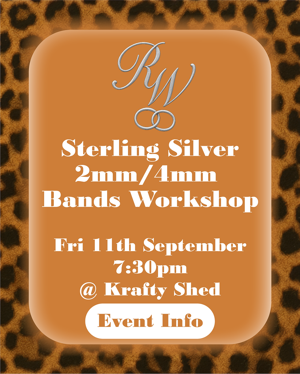 Sterling Silver Workshop at Krafty Shed 11.09.2026