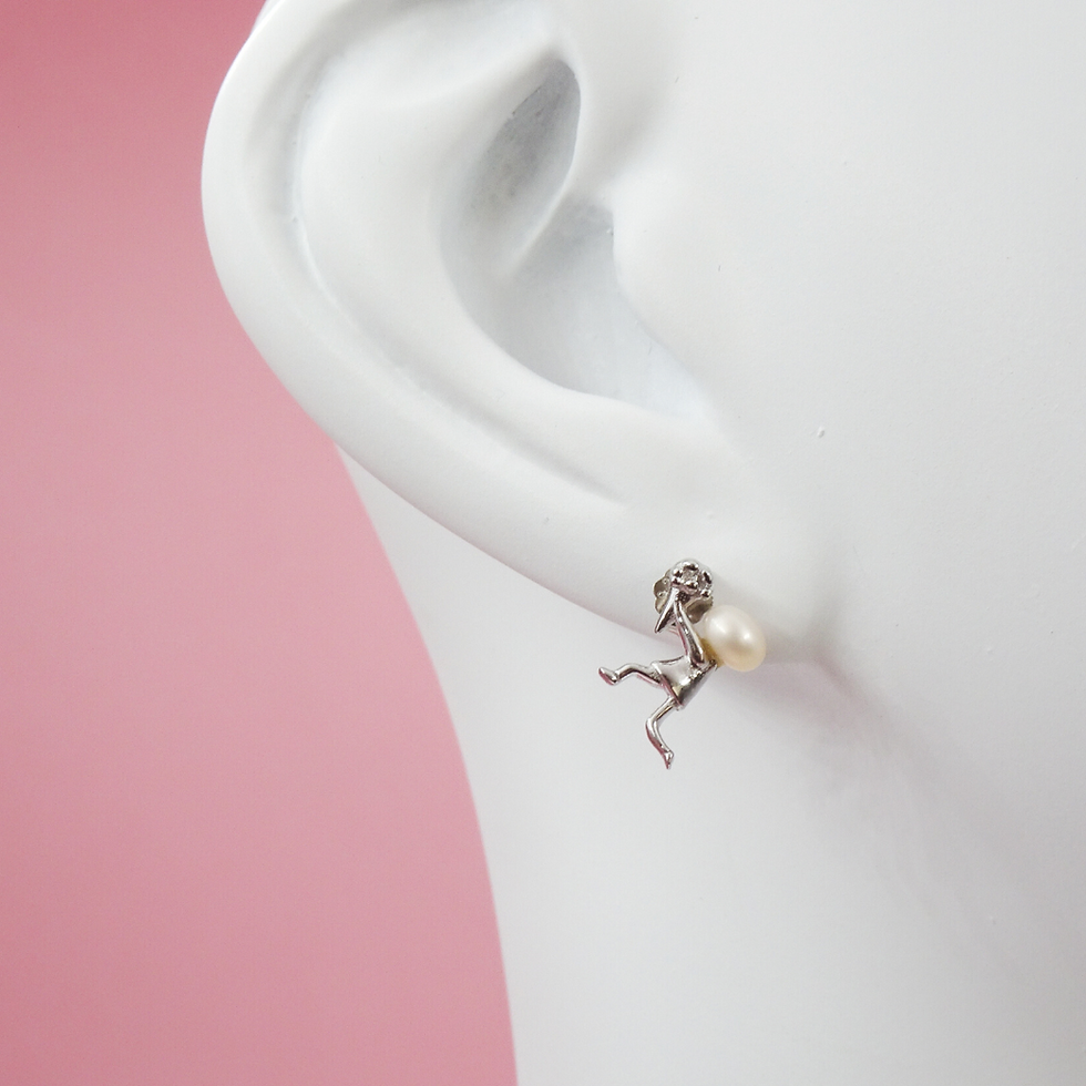 Miniatura: Set Aretes y Collar Valentina