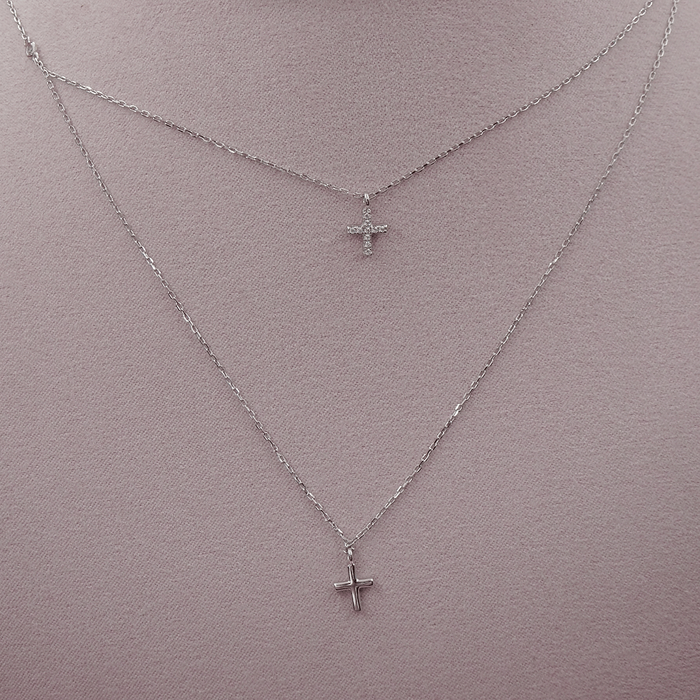 Miniatura: Collar doble bendición