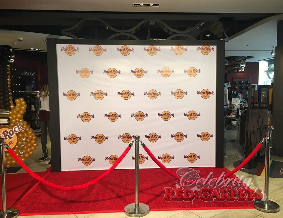Thumbnail: 10ft STEP AND REPEAT PACKAGE - RENTAL