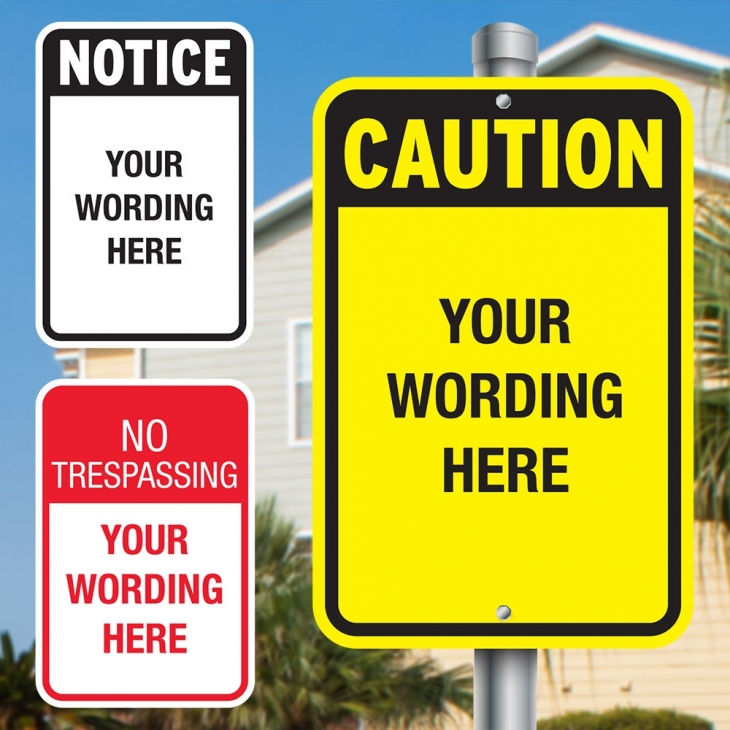 Thumbnail: Aluminum Sign