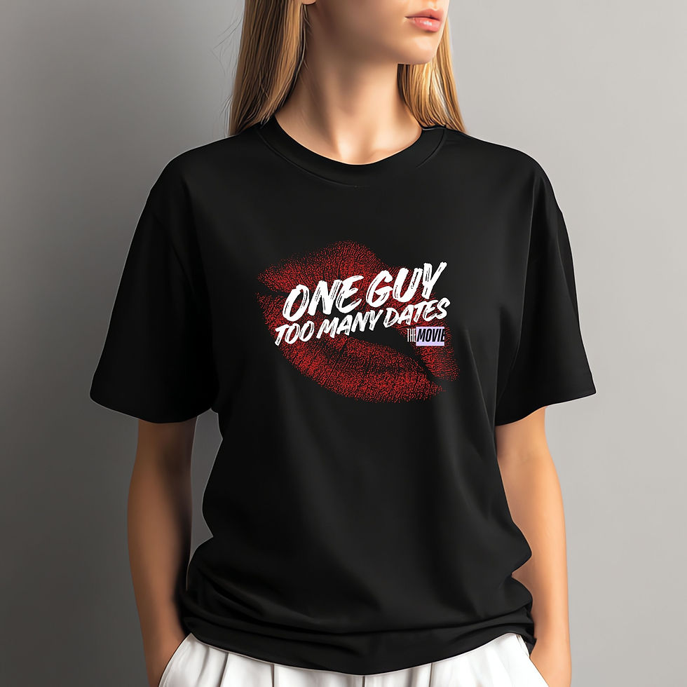 One Guy Too Many Dates Graphic T-Shirt | Kiss Her