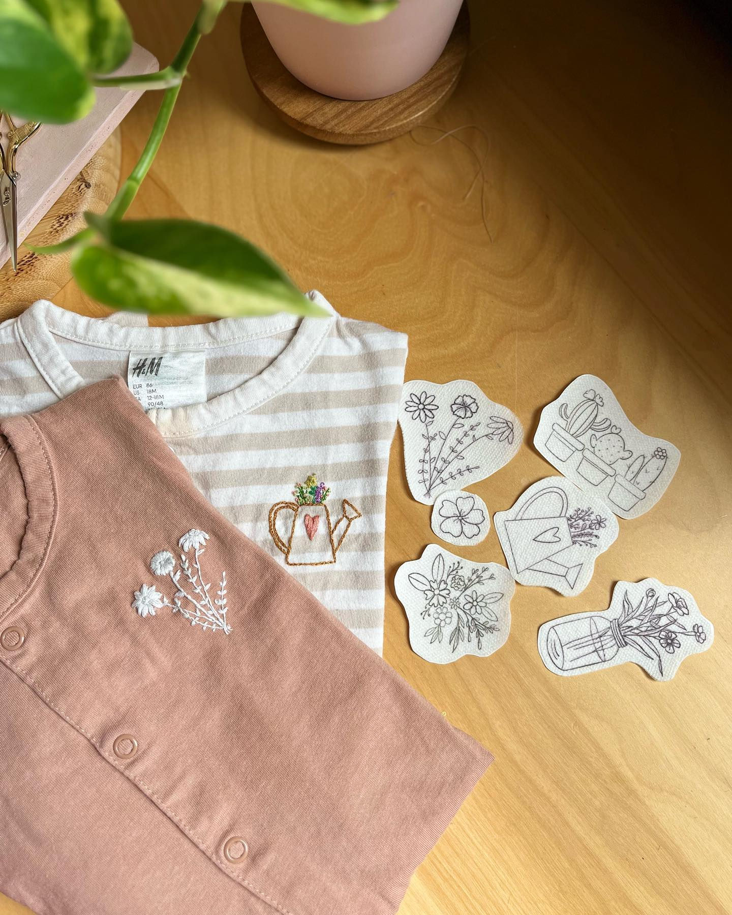 Stick and Stitch “Floral designs”