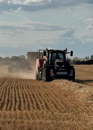 Agricultural contracting services including hay, straw and silage operations in Cambridgeshire