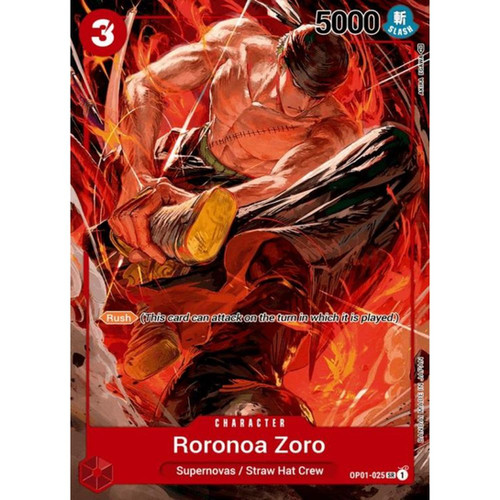 Roronoa Zoro OP01-025 SR | HermesTCG