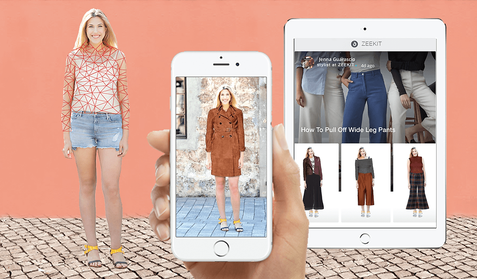 Virtual fitting room lets customers try any piece of clothing - Springwise