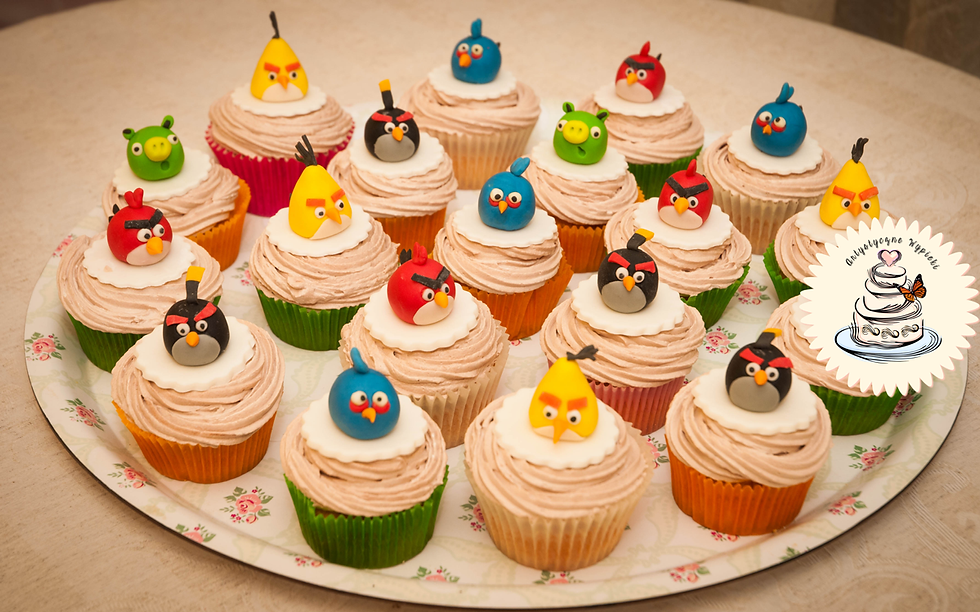 Babeczki Angry Birds