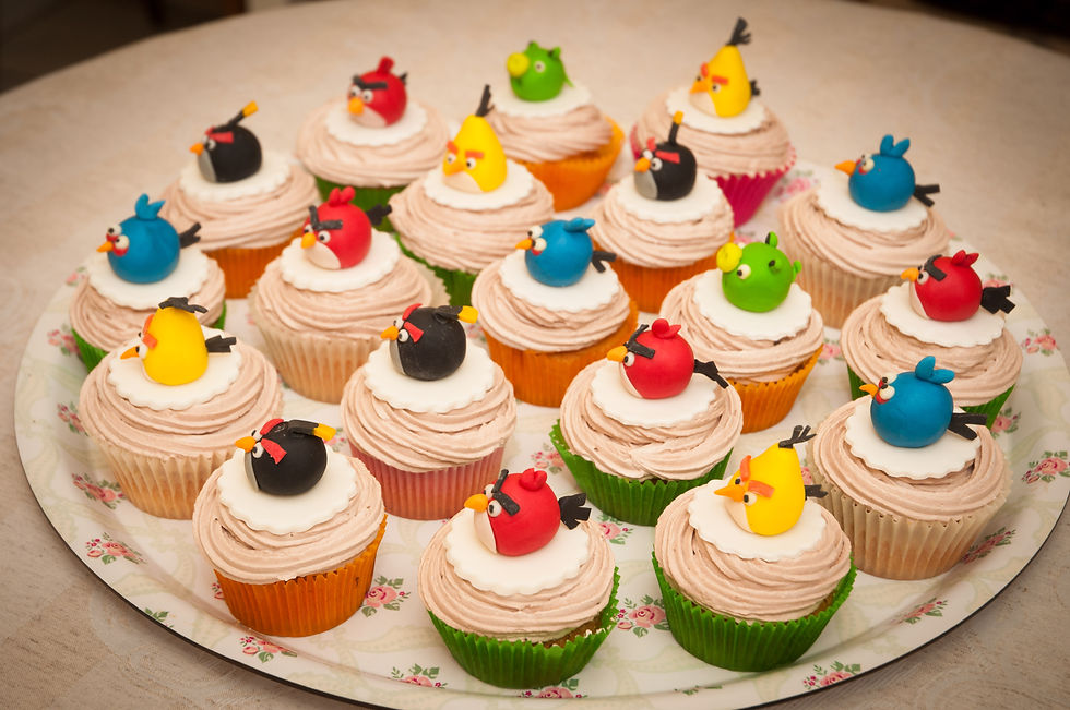 Babeczki Angry Birds