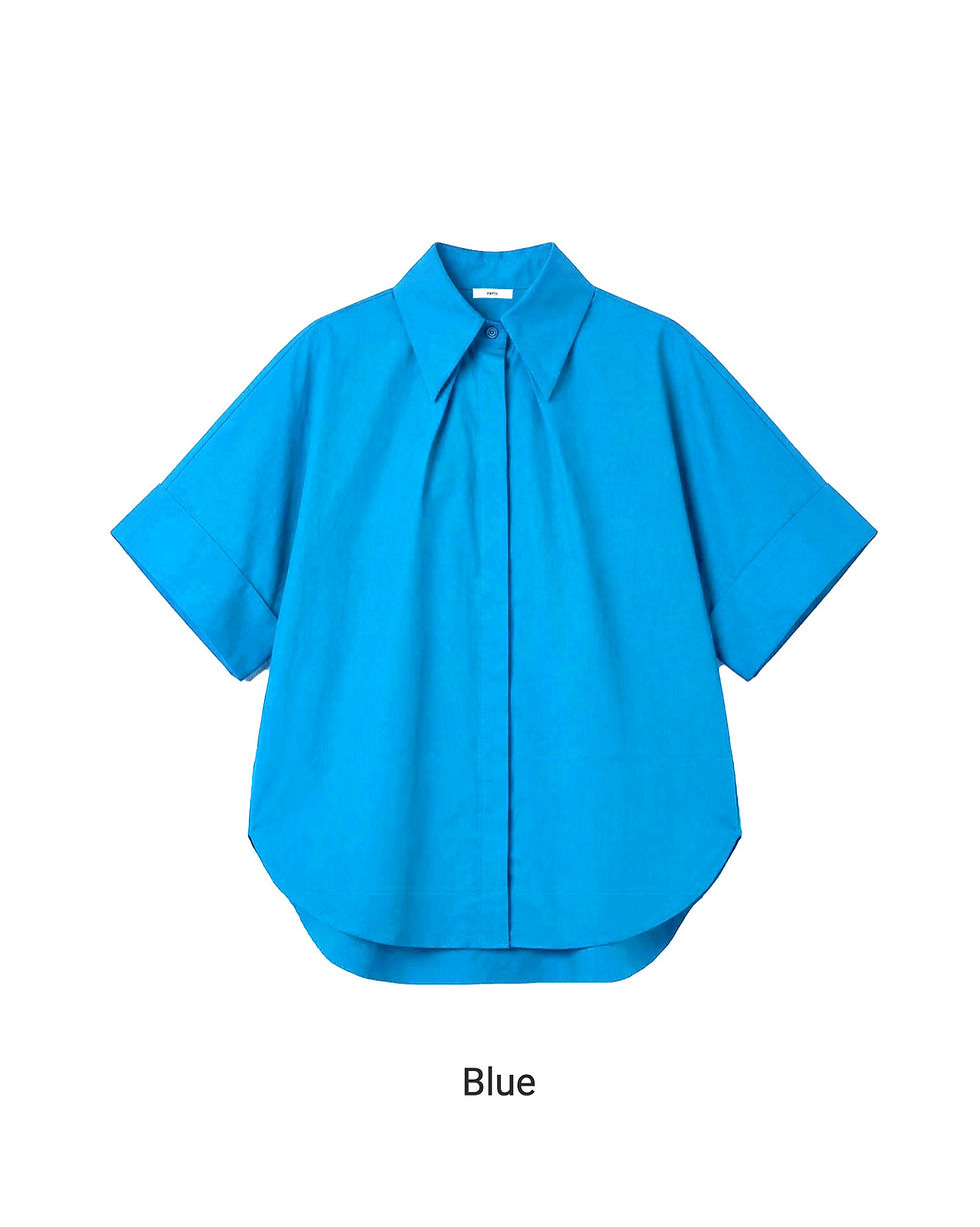 Thumbnail: Be Bold Short Sleeve Flared Shirt