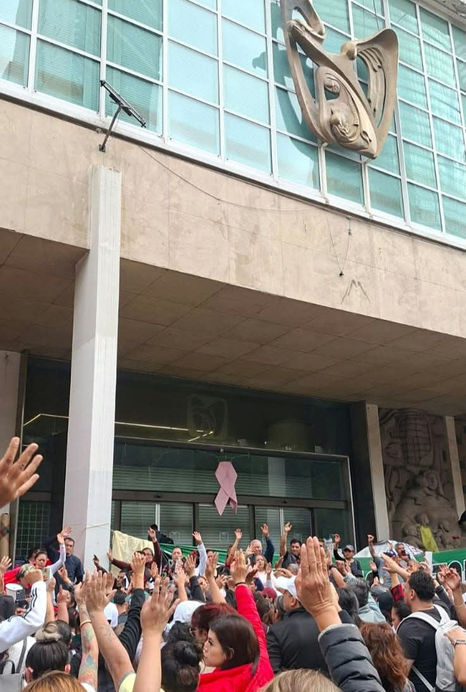 Trabajadores del IMSS alistan marcha para el 13 de octubre
