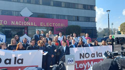 PAN señaló que la reforma electoral es un proyecto para que MORENA se perpetúe en el poder