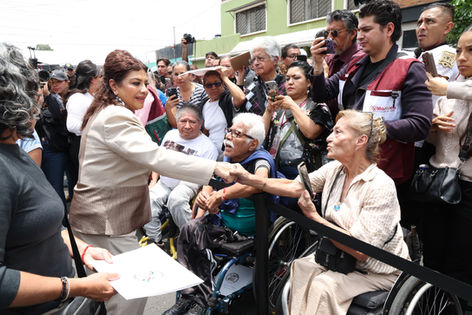 Clara Brugada encabezó en Iztacalco jornada de visita domiciliaria del programa "La Policía cerca de ti"