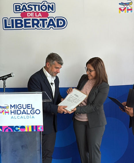 El edil Mauricio Tabe renovó convenio con la UNAM para que programas sociales lleguen a quienes más lo necesitan