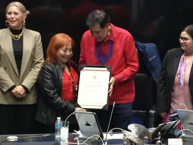 Senado aprobó reelección de Rosario Piedra como titular de la CNDH para el periodo 2024-29