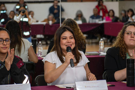 Lourdes Paz encabezó instalación de mesa interinstitucional para prevenir adicciones.