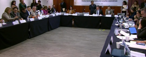 Comisiones del Senado aprueban Reforma en materia de prisión preventiva oficiosa.