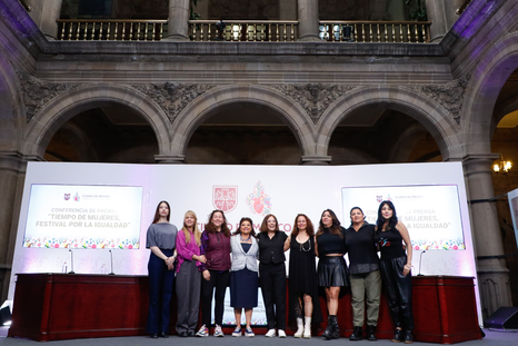La jefa de gobierno, Clara Brugada, anunció actividades culturales previo al día internacional de la mujer.