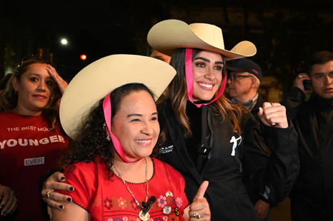 La edil de Cuauhtémoc, Alessandra Rojo de la Vega, rindió cuentas en Santa María y Atlampa