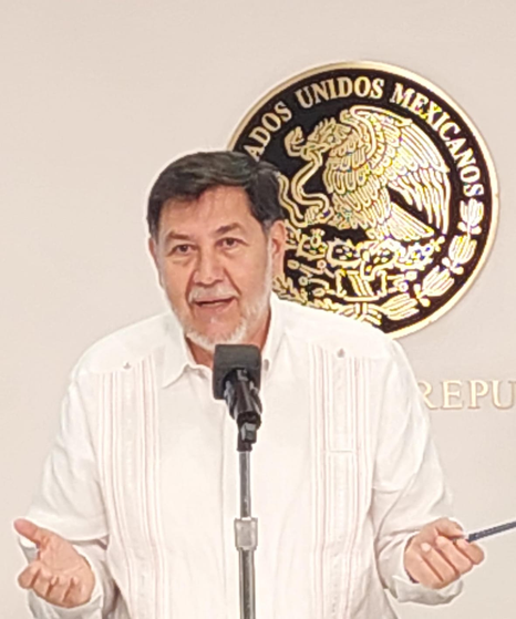 Noroña consideró inviable avalar prórroga al INE para elección de impartidores de justicia.