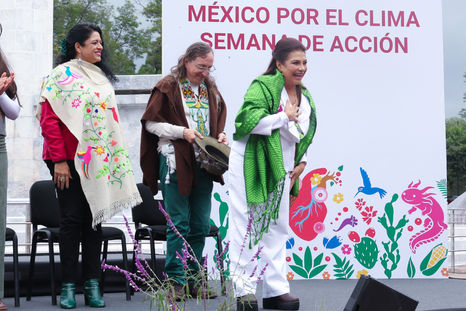 Clara Marina Brugada inauguró la semana de acción climática México por el Clima, ratificó su compromiso de alcanzar meta de reducción de 35 % de emisiones para 2030