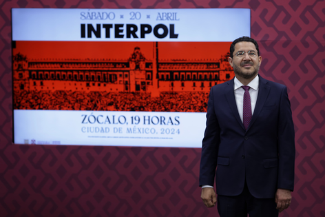 El jefe de gobierno de la CDMX, Martí Batres, anunció concierto gratuito de Interpol en el zócalo