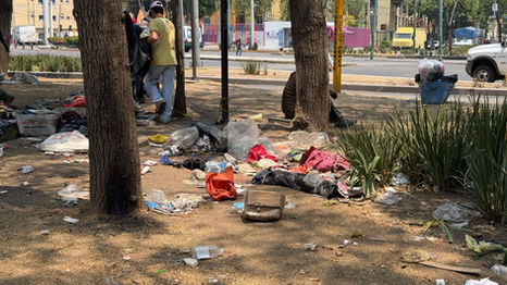Alcaldía Cuauhtémoc retiró 8 campamentos y más de 20 toneladas de residuos; 21 personas en situación de calle fueron sensibilizadas