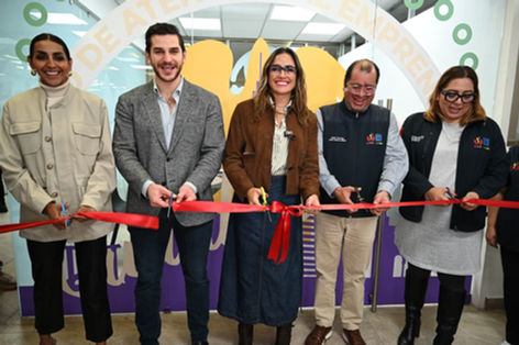 Alessandra Rojo de la Vega abre centro de atención al emprendedor en Cuauhtémoc