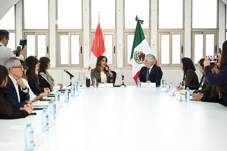 La edil de Cuauhtémoc, Alessandra Rojo de la Vega recibió a Pietro Piffaretti, embajador de Suiza en México