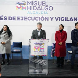 Mauricio Tabe anunció arranque de obras del presupuesto participativo en Miguel Hidalgo.