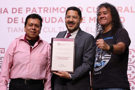 Declara Martí Batres al tianguis Cultural "el chopo" como patrimonio Cultural inmaterial de la CDMX