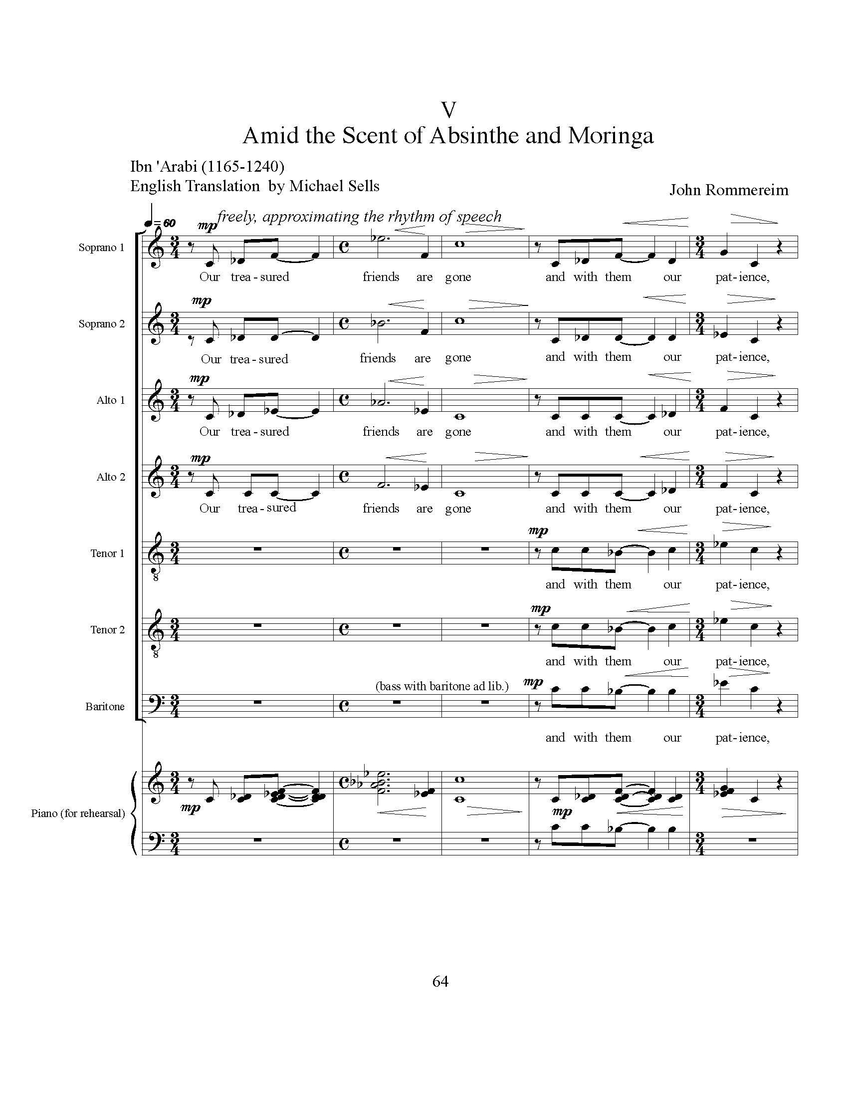 Amid the Scent of Absinthe and Moringa