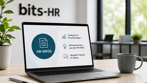 Entdecken Sie die neue Rubrik HR-Infos auf bits-HR: Aktuelle HR-Themen, fundierte Analysen, Praxistipps und Wissenswertes zur modernen Personalarbeit.
