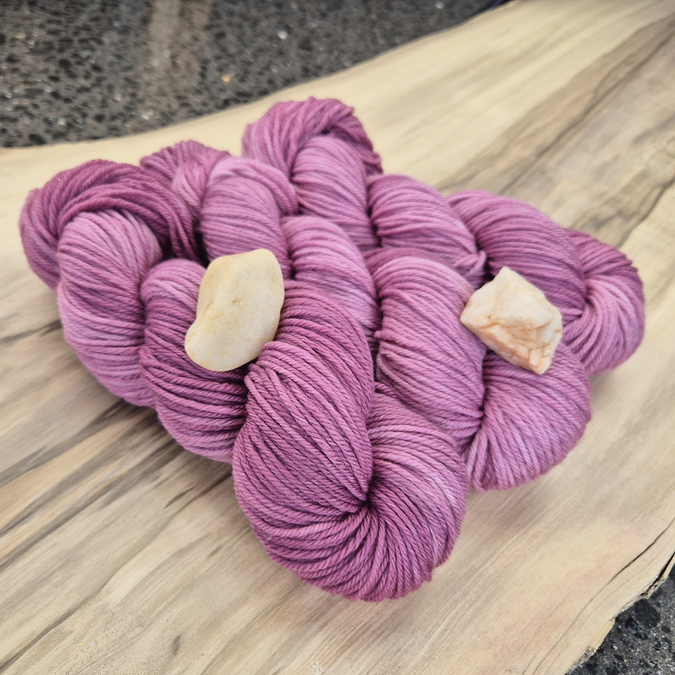Thumbnail: Pedder Pink Machine Washable Merino Wool Yarn