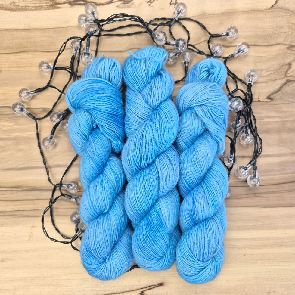 Baby Alpaca Electric Blue - 4 Ply Yarn