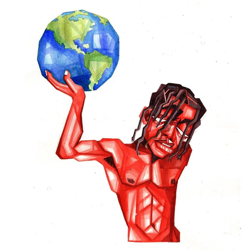 "Whole World In His Hand" commission via @heyaslur