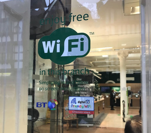 FRIENDLY WIFI INTRODUCED INTO LLOYDS BANKING
GROUP BRANCHES