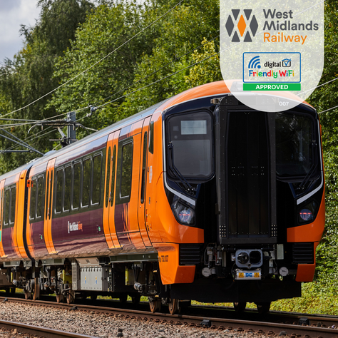 West Midlands Railway and London Northwestern Railway achieve Friendly WiFi Certification