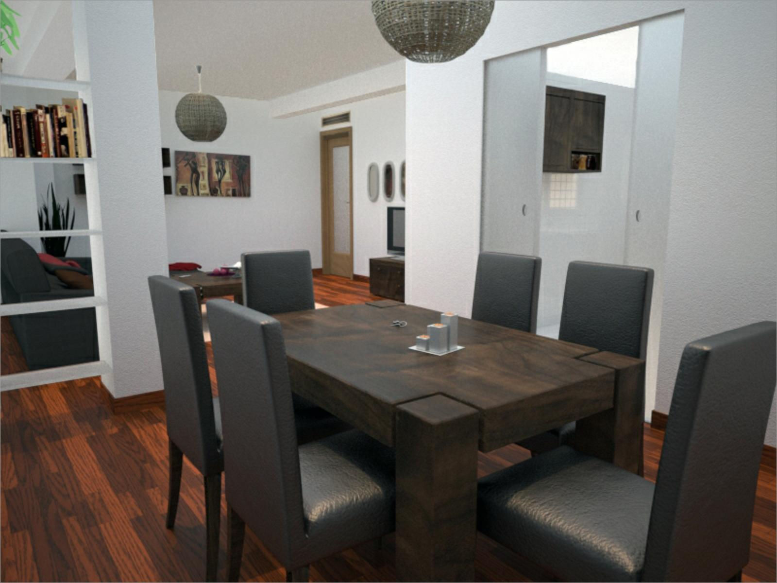 Proyecto de Reforma interior de vivienda pequeña. Archivos editables