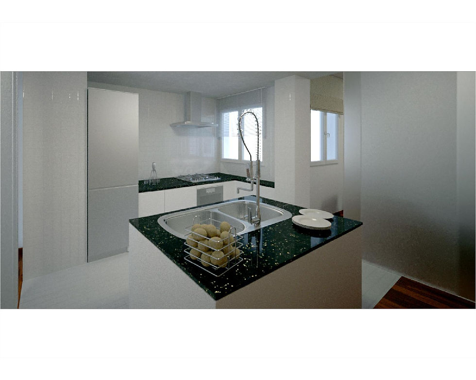 Miniatura: Proyecto de Reforma interior de vivienda (piso). Archivos editables