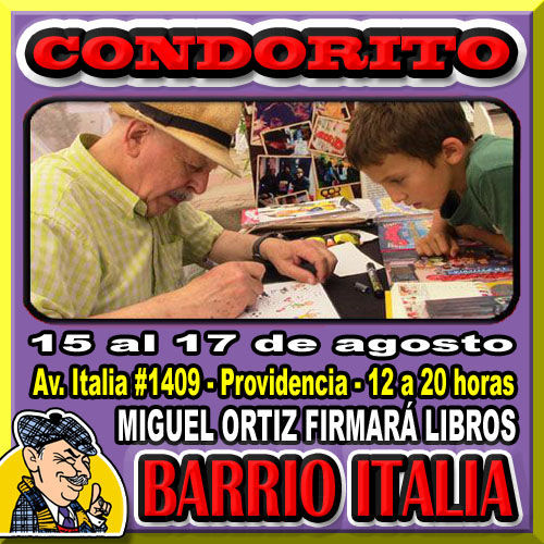 Asunción de la Virgen - con - CONDORITO - en - Barrio Italia