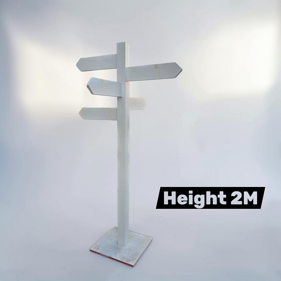 Freestanding Customizable Directional Signpost (Height 2m) AU$100