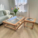 French Provincial Coffee & Side Table Set (2-Piece) AU$175